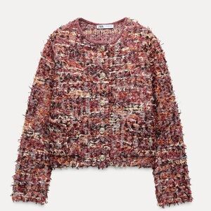 Zara - Knit Cardigan Jacket - Small - NWT
